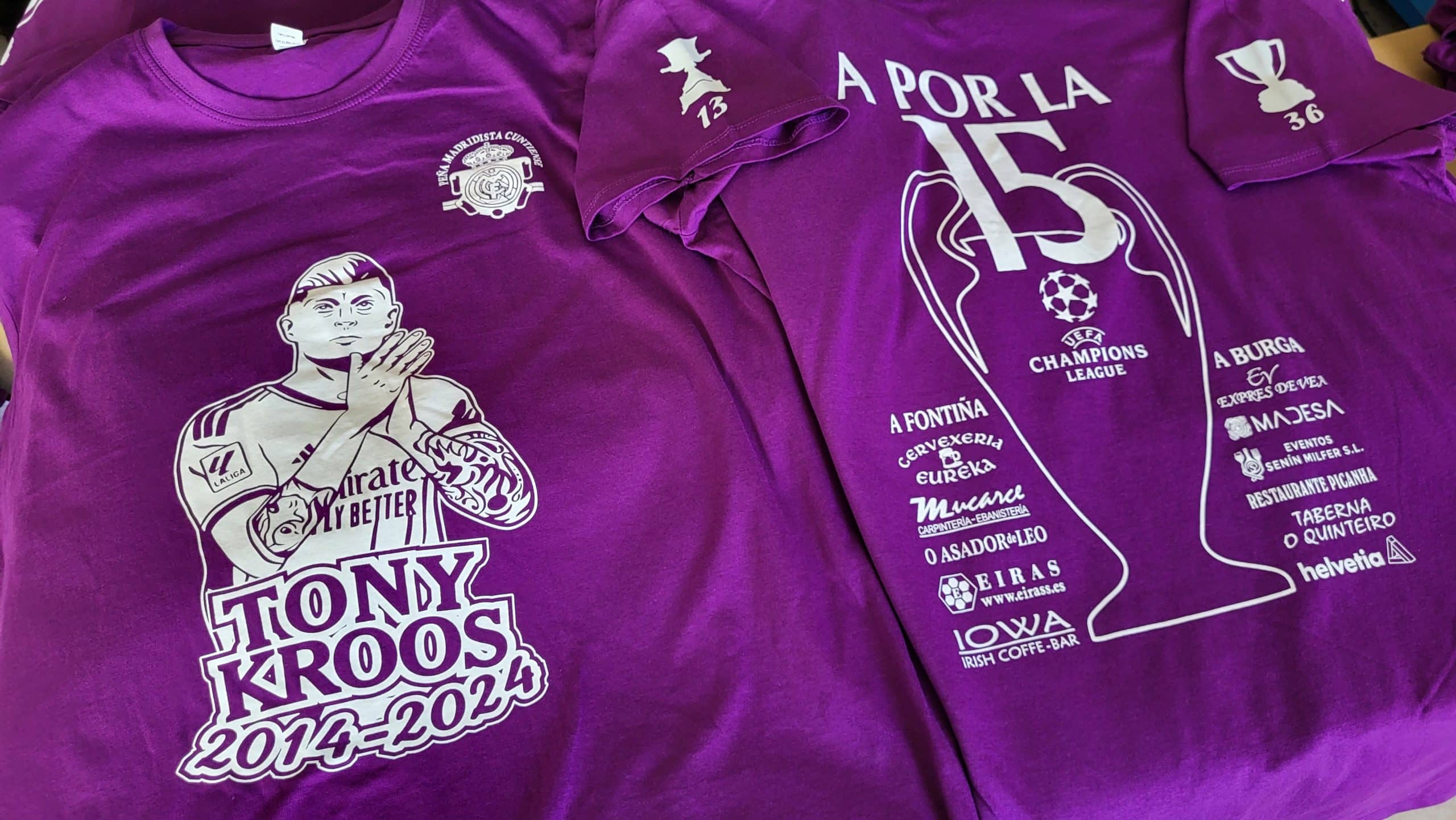 personalización textil para eventos - Serigrafía Galicia